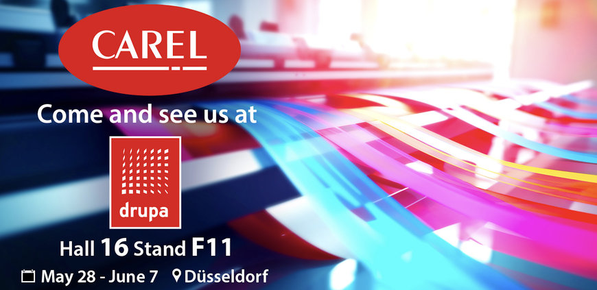 CAREL brings innovation and efficiency for printing technologies to drupa